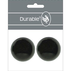 Durable Veiligheidsogen 40mm à 2 stuks per kaart - kleur zwart