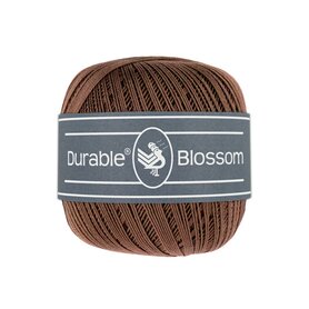 Durable  Blossom brei- en haakgaren -  Coffee  50 gram - 280 meter 100% katoen