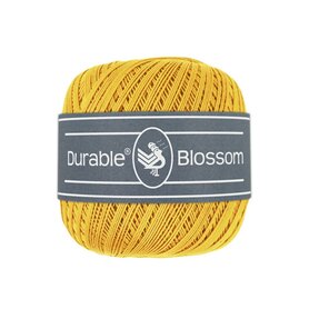 Durable  Blossom brei- en haakgaren -  Curry  50 gram - 280 meter 100% katoen