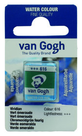 Van Gogh Aquarelverf napje  616 Vert Emeraude