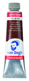 Van Gogh Acrylverf tube 40ml 409 Omber gebrand