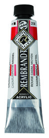 Rembrandt Acrylverf tube 40 ml nr. 314 Cadmiumrood middel