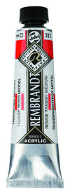 Rembrandt Acrylverf tube 40 ml nr. 317 Transparantrood middel