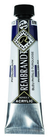 Rembrandt Acrylverf tube 40 ml nr. 570 Phtaloblauw