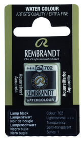 Rembrandt Aquarelverf napje  702 LampenZwart
