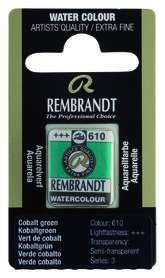 Rembrandt Aquarelverf napje  610 CobaltGreen