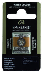Rembrandt Aquarelverf napje  227 YellowOker
