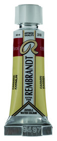 Rembrandt Aquarelverf tube 5 ml  318 Karmijn 