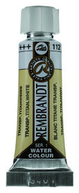 Rembrandt Aquarelverf tube 5 ml  112 Transparant Titaanwit  